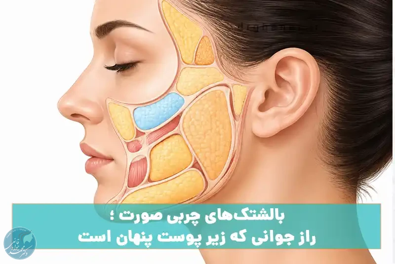بالشتک‌های چربی صورت ؛ راز جوانی که زیر پوست پنهان است
